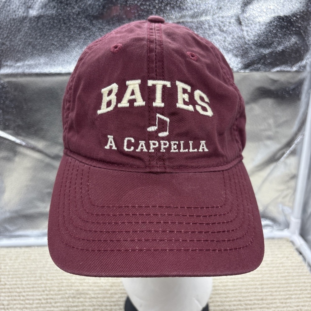 Bates A Capella cotton college Strapback Baseball Hat Cap Adjustable